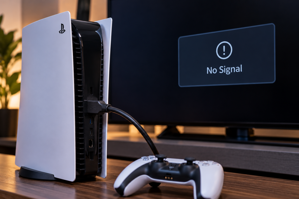 PS5 no display