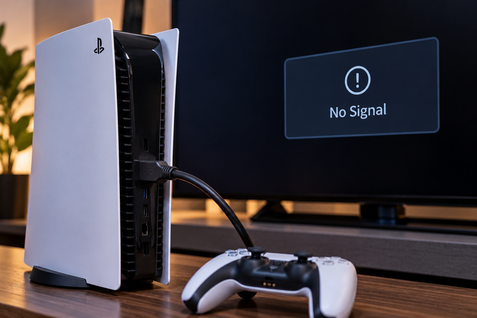 PS5 no display