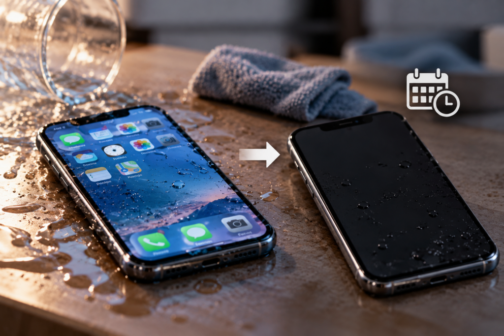 Water Damaged Phone