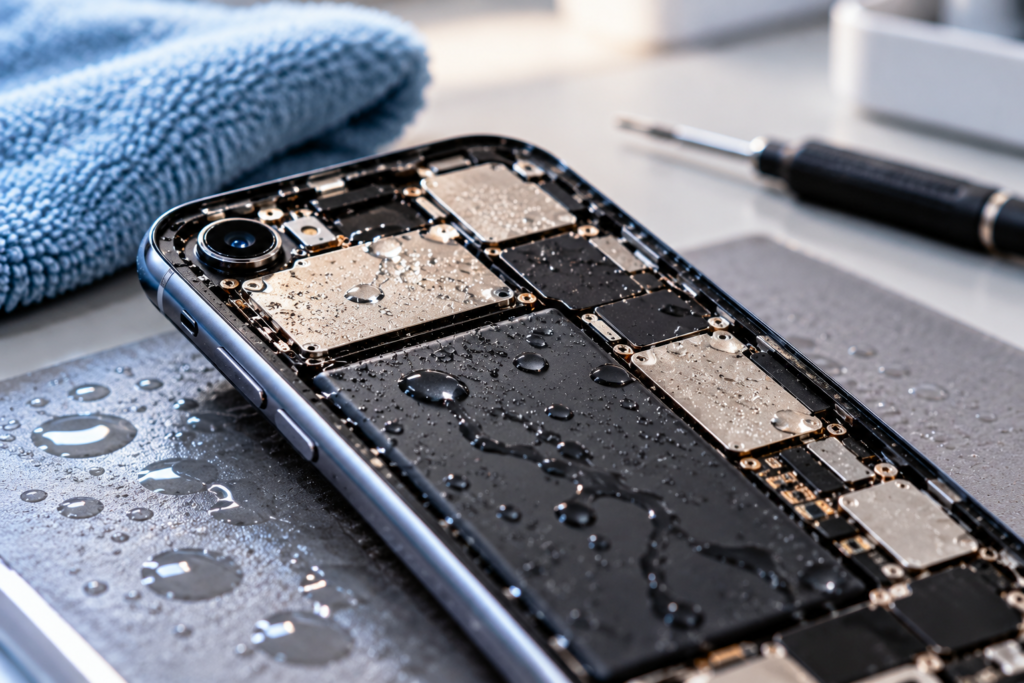 Water Damaged Phone